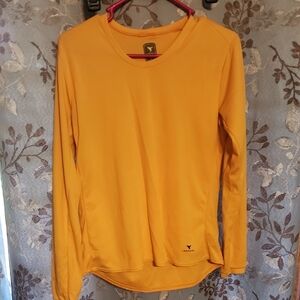Vibrant Yellow Long Sleeve Tee